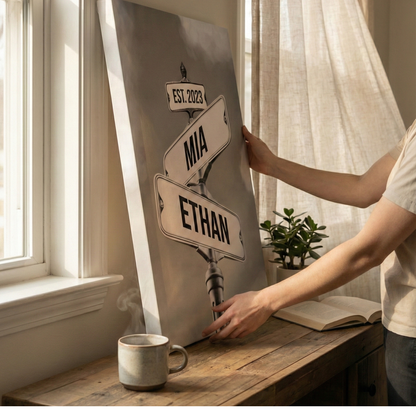 GRACEMADE STREETSIGN CANVAS