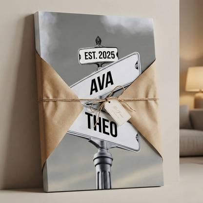 GRACEMADE STREETSIGN CANVAS