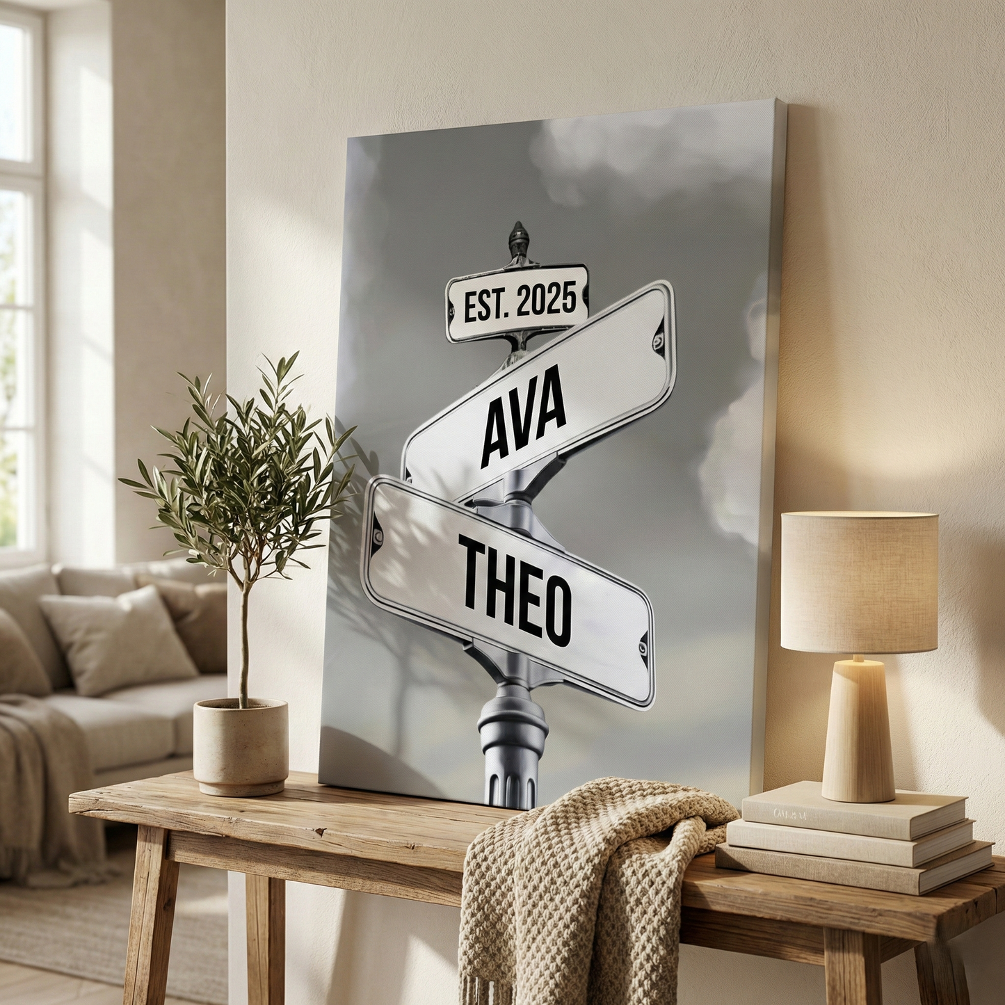 GRACEMADE STREETSIGN CANVAS